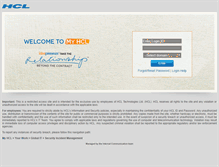 Tablet Screenshot of myhcl.com